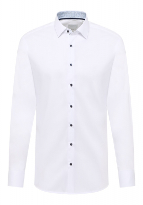 ETERNA Slim Fit 1382, Fehér Hosszú Ujjú Ing