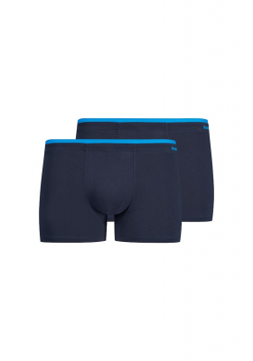 SKINY Cotton Multipack 6178, Kék Boxeralsó Dupla Csomag