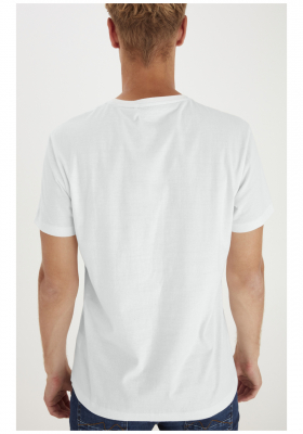 BLEND Monoscope Tee 0989, Fehér Rövid Ujjú Póló