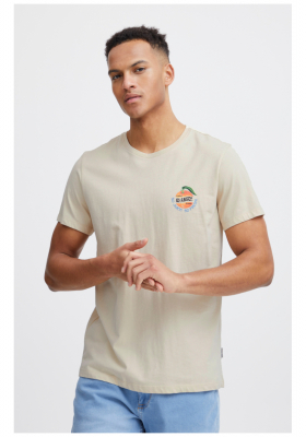 BLEND 7039, Homokszínű Rövid Ujjú Póló