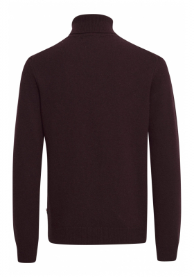 CASUAL FRIDAY Karl 3971, Bordó Kötött Gyapjú Garbo Pulóver, NOOS