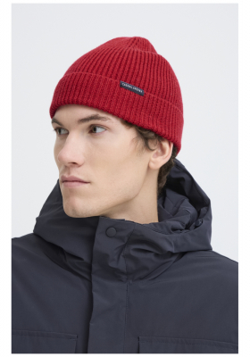 CASUAL FRIDAY Alkin 6112, Piros Kötött Sapka