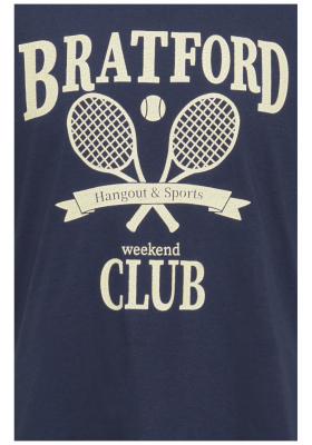 BLEND Bratford 5683, Kék Rövid Ujjú Póló