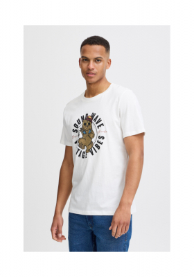 BLEND 7743, Fehér Rövid Ujjú Póló