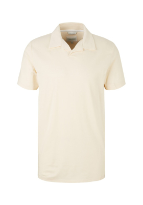 TOM TAILOR 1624, Törtfehér Rövid Ujjú Ingpóló