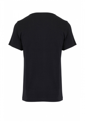 BLEND Dinton 2-Pack 1996, Fekete Rövid Ujjú Póló V-nyakú