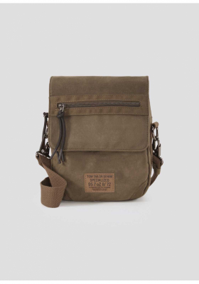 TOM TAILOR DENIM Bendik Shoulder 938, Zöld Táska