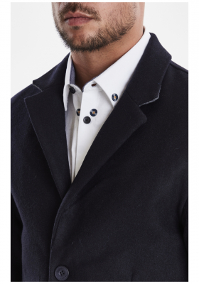 CASUAL FRIDAY Osbourne 2042, Kék Szövetkabát