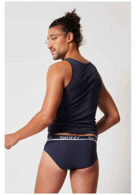 SKINY Cotton Multipack 6839, Kék Alsónadrág, Tripla