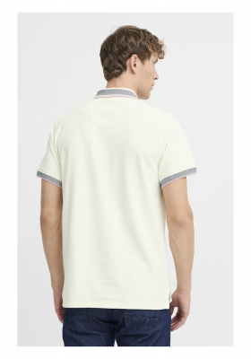 BLEND Elmo 7916, Törtfehér Rövid Ujjú Ingpóló