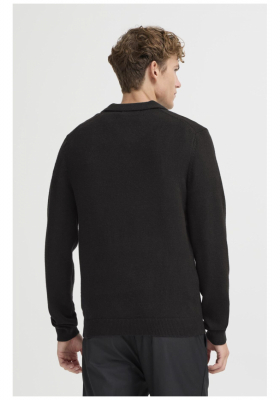 CASUAL FRIDAY Karl 5311, Fekete Kötött Pulóver