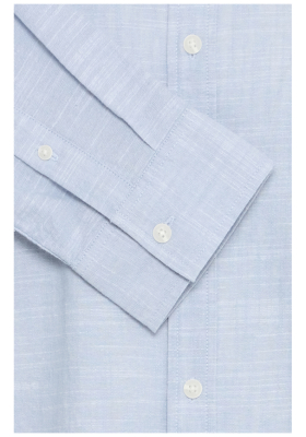 BLEND Daris 0297, Világoskék Hosszú Ujjú Ing