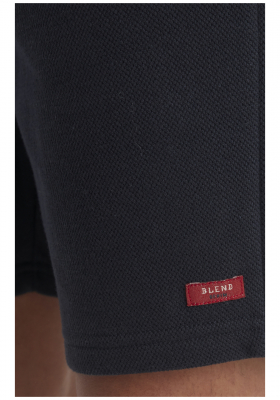 BLEND Pique 7662, Sötétkék Jogging Rövidnadrág
