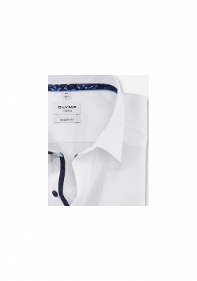 OLYMP Tendenz 8604, Fehér Hosszú Ujjú Ing, Modern fit, New Ken
