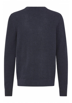 FQ1924 Granby 0883, Kék Kötött Pulóver