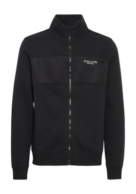 BLEND 6041, Fekete Cipzáros Pulóver