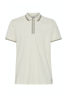 BLEND 6474, Törtfehér Rövid Ujjú Ingpóló