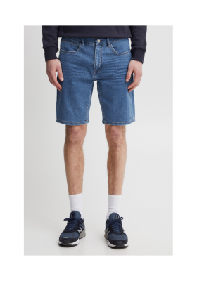 CASUAL FRIDAY Ultraflex 4124, Kék Farmer Rövidnadrág