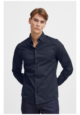 CASUAL FRIDAY Alto 4913, Fekete Hosszú Ujjú Ing