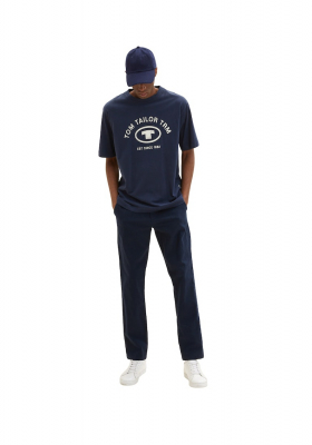 TOM TAILOR 5618, Sötétkék Rövid Ujjú Póló