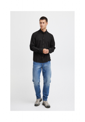 BLEND Burley 6243, Fekete Hosszú Ujjú Ing