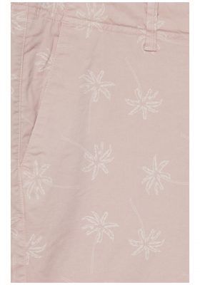 BLEND Palm Trees 2192, Rózsaszín Chino Rövidnadrág