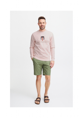 FQ1924 William 0659, Pink Környakú Pulóver