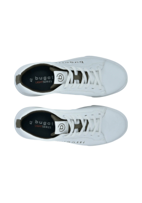 BUGATTI 321-AWT01, Fehér Sneaker Félcipő