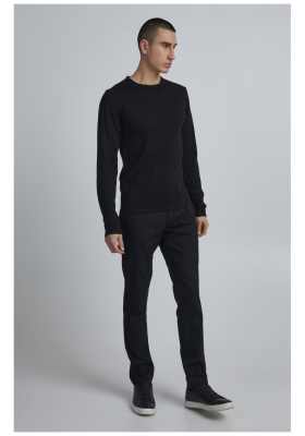 CASUAL FRIDAY Philip 4207, Fekete, Elegáns Nadrág, NOOS