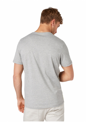 TOM TAILOR Roads 0787, Szürke Rövid Ujjú Póló