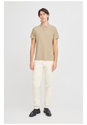 CASUAL FRIDAY Tristan 5107, Drapp Rövid Ujjú Ingpóló