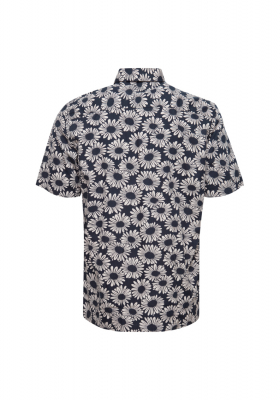 CASUAL FRIDAY Anton 4663, Kék Rövid Ujjú Ing 