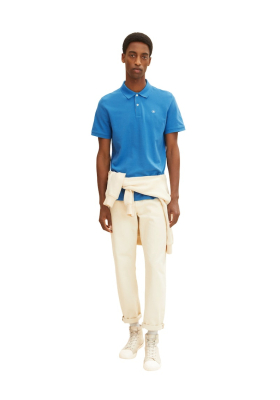 TOM TAILOR 1006, Tengerkék Rövid Ujjú Ingpóló