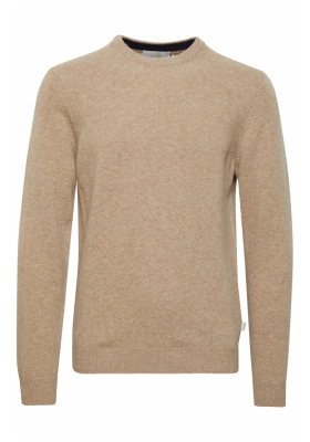 CASUAL FRIDAY Karl 3970, Drapp Kötött Gyapjú Pulóver NOOS 