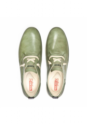 PIKOLINOS Fuencarral 4266C1, Zöld Borjúbőr Félcipő