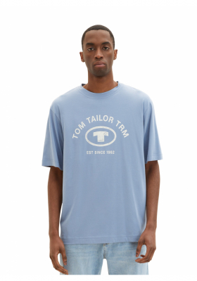 TOM TAILOR 5618, Világoskék Rövid Ujjú Póló