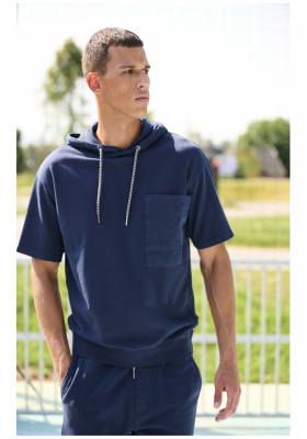 BLEND Sweat 3904, Kék Jogging Rövidnadrág