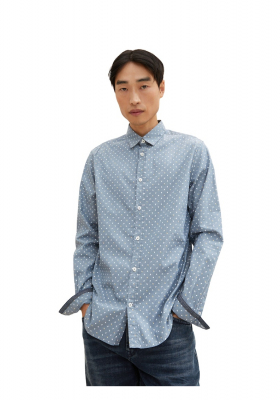 TOM TAILOR 2364, Világoskék Hosszú Ujjú Ing 