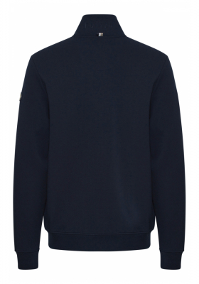 FQ1924 William 0713, Sötétkék Cipzáros Pulóver
