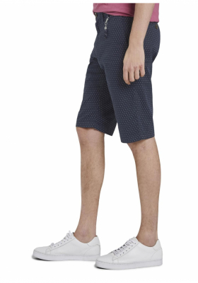 TOM TAILOR Chino Shorts 6045, Kék Chino Rövidnadrág