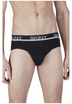 SKINY Cotton Multipack 6839, Fekete Alsónadrág, Tripla Csomag NOS