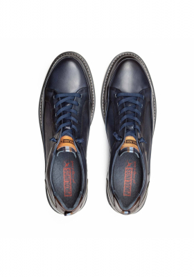 PIKOLINOS Berna M8J-6303C1, Kék Borjúbőr Félcipő