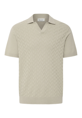 CASUAL FRIDAY Dyrvik 6265, Drapp Kötött Rövid Ujjú