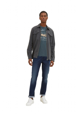 TOM TAILOR 5549, Zöld Rövid Ujjú Póló