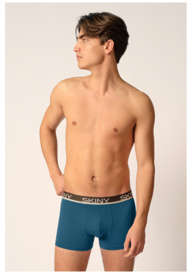 SKINY Cotton Multipack 6841, Multikolor Boxeralsó, Tripla Csomag