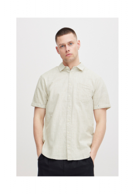 BLEND 7511, Homokszínű Rövid Ujjú Ing