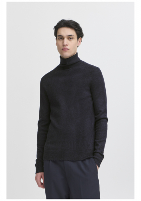 CASUAL FRIDAY Heine 5606, Sötétkék Garbo Pulóver