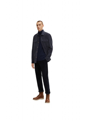 TOM TAILOR 2304, Kék Kötött Garbo Pulóver