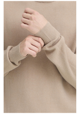 CASUAL FRIDAY Andro 6118, Bézs Kötött Pulóver