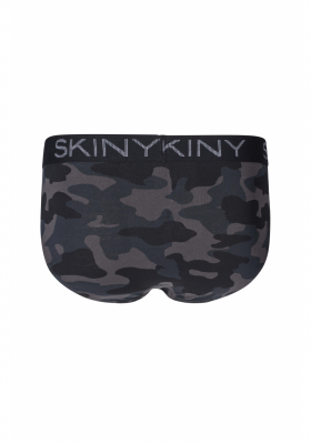 SKINY Cotton Multipack 6767, Terepmintás Alsónadrág, Dupla Csomag NOS